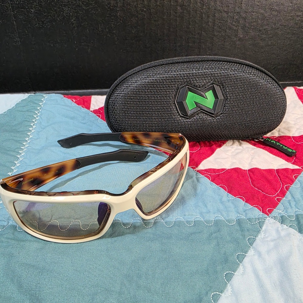 Native Eyewear Sunglasses Unisex Sahara Snow Bolder Polarized Wrap Sport Shades